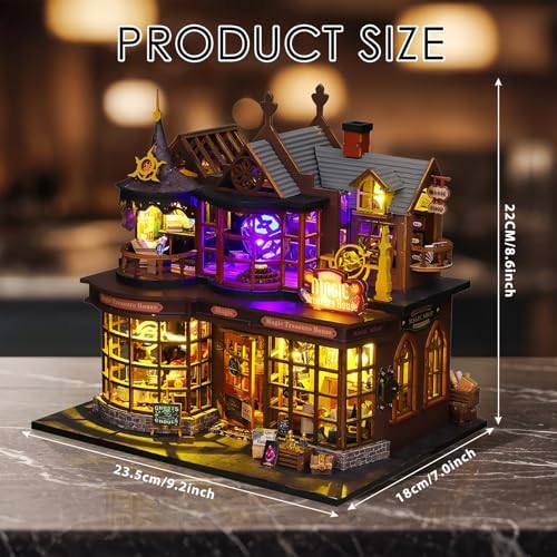 DIY Miniature House Kit, Mini House Building kit for Adults, Treasure House