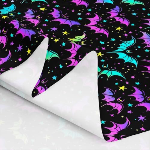 Erosebridal Halloween Bat Upholstery Fabric, 2 Yards