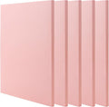 5 PCS Pink A4 Rubber Carving Blocks, 8.3 x 11.8 Inch Large Stamp Carving Blocks by ZEONHEIDIRECT