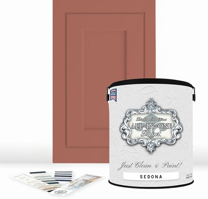 ALL-IN-ONE Paint, Durable cabinet and furniture paint. Built in primer and top by HeirloomTraditionsPaint