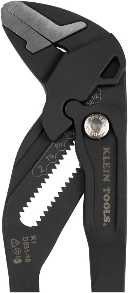 Klein Tools D53102KIT Adjustable Pliers Wrench Set, Compact High-Leverage - Image 10