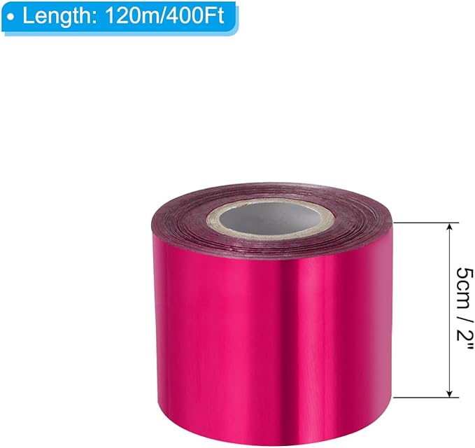 PATIKIL 2"x400Ft Hot Stamping Foil Paper, Heat Transfer Hot Stamping Paper Foil - Image 2