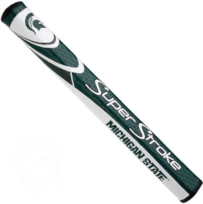 SuperStroke NCAA Golf Putter Grip, Ohio State University (Mid Slim 2.0) | Cross-Traction Surface Texture and Oversized Profile | Even Grip Pressure for a More Consistent Stroke | Non-Slip Grip