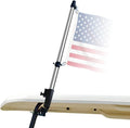 Sports Flags Pennants Company Golf Cart Flag Holder and Pole Bracket Mount