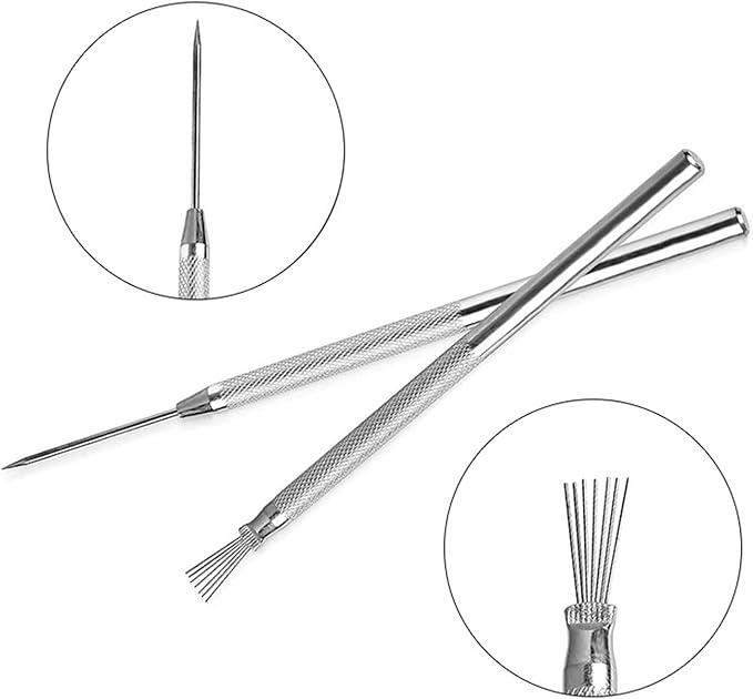 11件粘土雕刻工具, 细节针，陶器工具套件, 儿童和成人的陶瓷用品, 各种各样成人陶器和雕塑工具 - Image 4