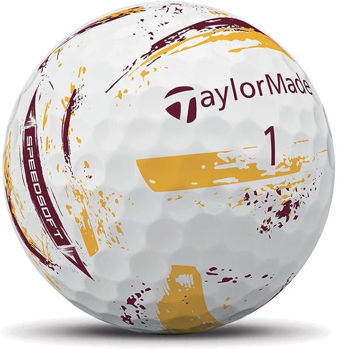 TaylorMade Golf Speed Soft Ink NFL Golf Balls