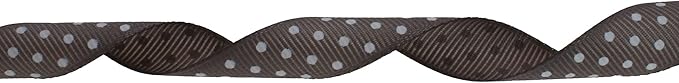 Polka Dot Grosgrain Ribbon 25 Yard Each Roll 100% Polyester - Image 2