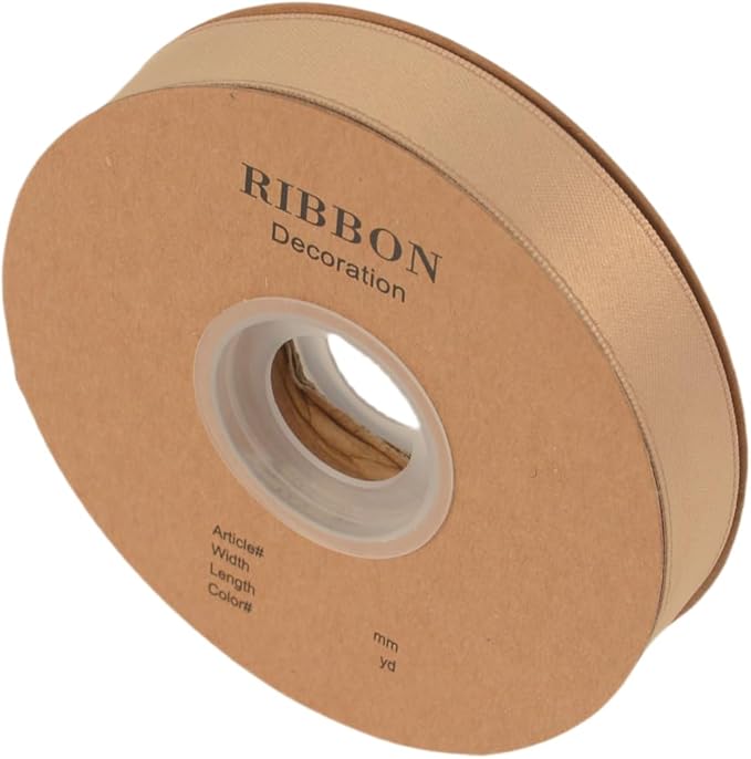Double Side Satin Ribbon, Continuous 20 Yards, Use by Unknown