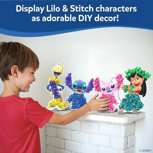 Skillmatics Poke-in Art – Lilo & Stitch, Wood Craft Kit, Gift for Kids