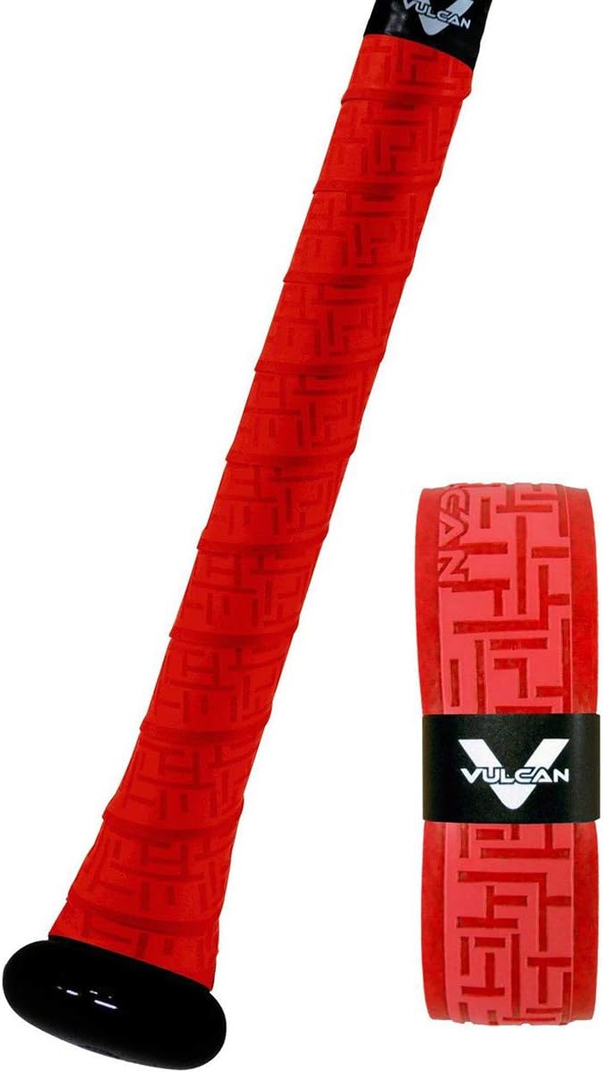 Vulcan | 0.50mm / 1.00mm / 1.75mm Bat Grip | Baseball/Softball | Multiple Colors