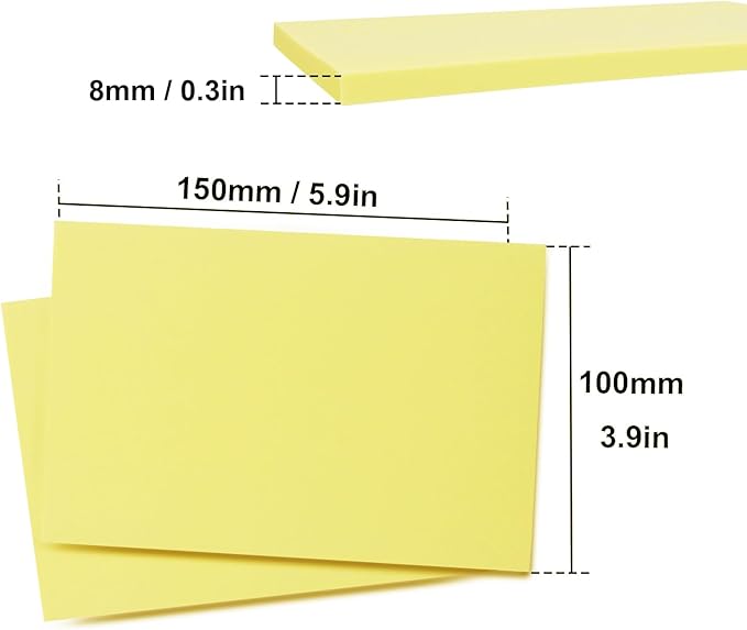 KUKLIPJIM 25 Pcs 4""x6"" Rubber Carving Blocks, Linoleum Blocks, Stamp Carving - Image 2
