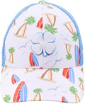 Black Clover Island Luck 36 Unisex Mesh Snapback Hat, Adjustable Black Mesh Baseball Cap