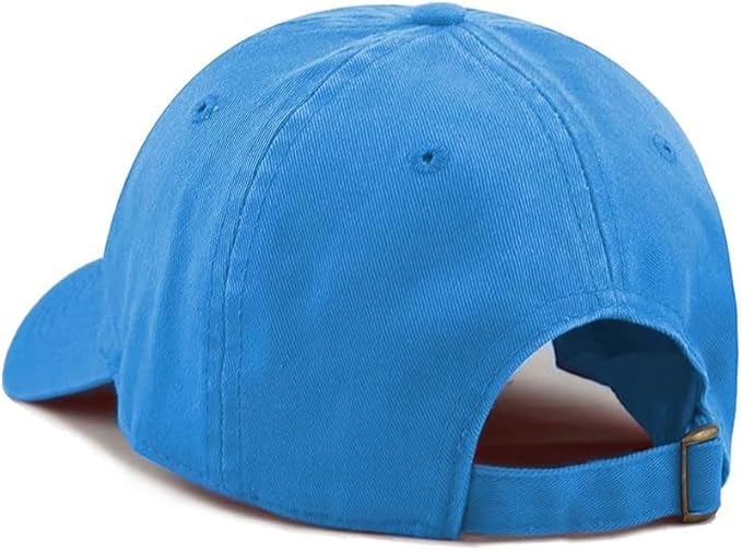 Cotton Baseball Cap Dad Hat – Washed Low Profile Adjustable Hat for Men Women Casual Outdoor Running Golf