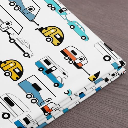 Erosebridal Camper Fabric By the Yard, 5 Yards