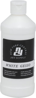 Acrylic Gesso - White Professional Grade Gesso by NewYorkCentral