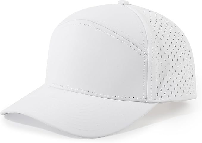 HH HOFNEN Quick Dry Baseball Cap Mesh Snapback Hat Sun and Rain Protection Structured Golf Trucker Hats for Men Women