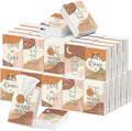 Outus 50 Pack Aesthetic Boho Christian Pocket Tissues, 400 Sheets Total