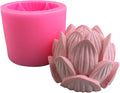 Lotus Flower Silicone Soap Mold Candle Mold Fondant Chocolate Cake Candy Mould by Anktily