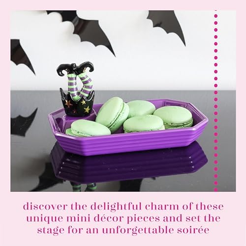 Nora Fleming Hand-Painted Mini: What's up, Witches? (Witches Feet) A284