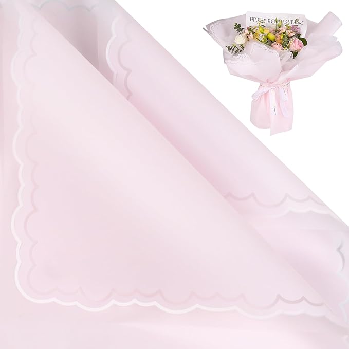 FUHITIM 20 Sheets Flower Wrapping Paper by FUHITIM