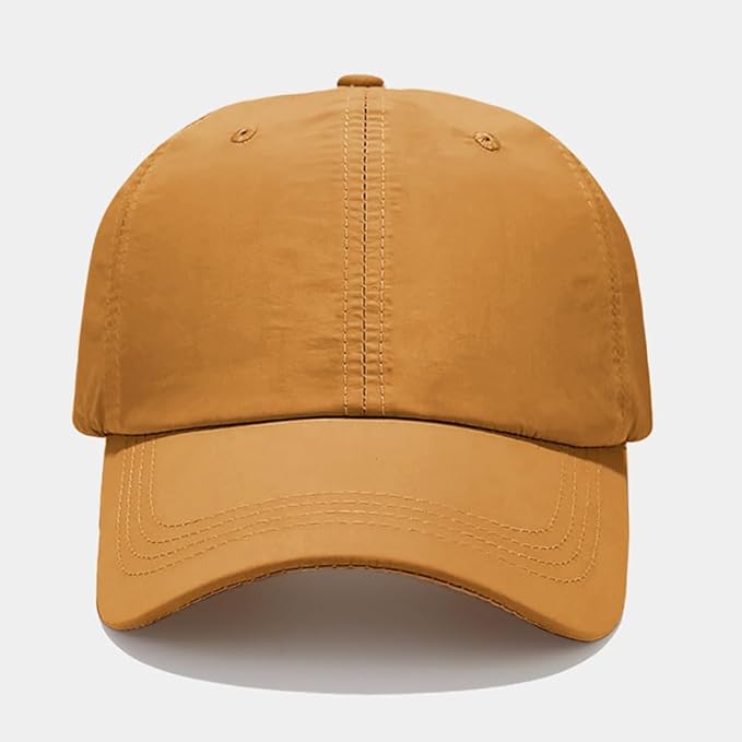 Malaxlx Waterproof Baseball Cap for Men Women Breathable UPF50+ Sport Outdoor Caps Quick Dry Adjustable Rain Hat