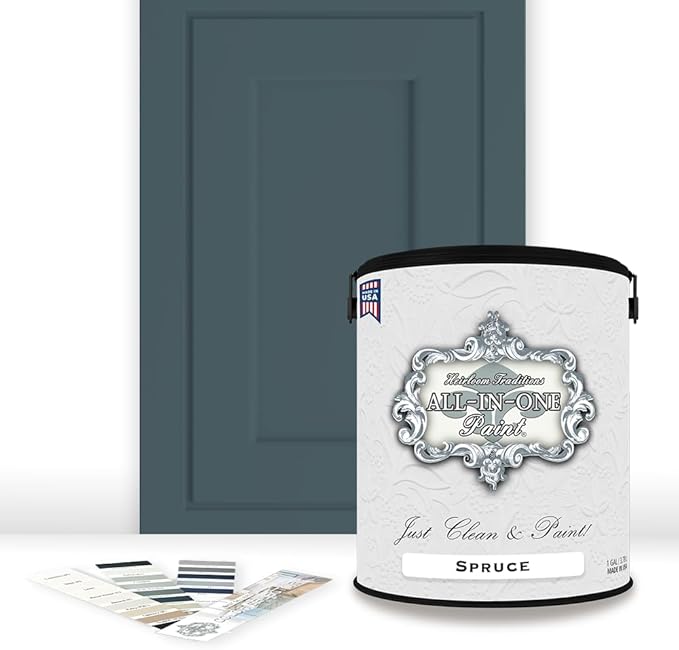 ALL-IN-ONE Paint, Durable cabinet and furniture paint. Built in primer and top by HeirloomTraditionsPaint