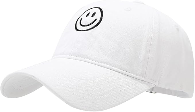 Unisex Basic Solid Baseball Cap Vintage Washed Distress Cotton Low Profile Dad Hat Adjustable Sports Hat