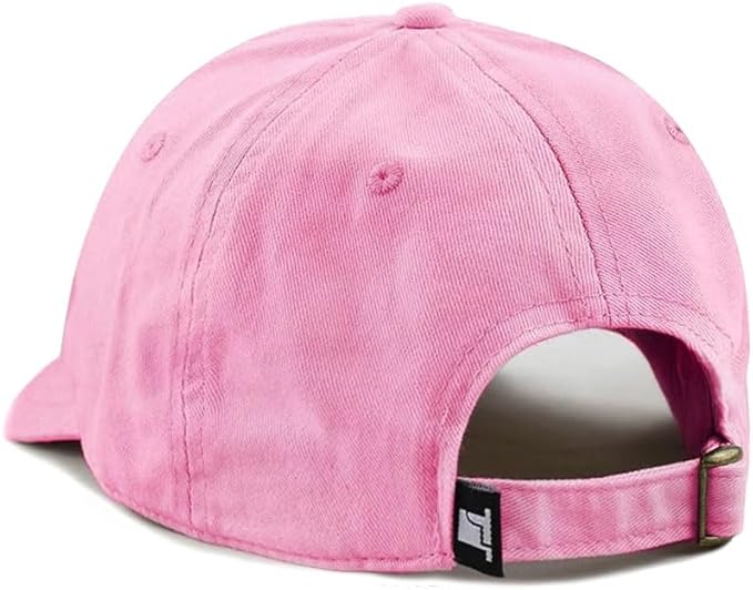 Cotton Baseball Cap Dad Hat – Washed Low Profile Adjustable Hat for Men Women Casual Outdoor Running Golf
