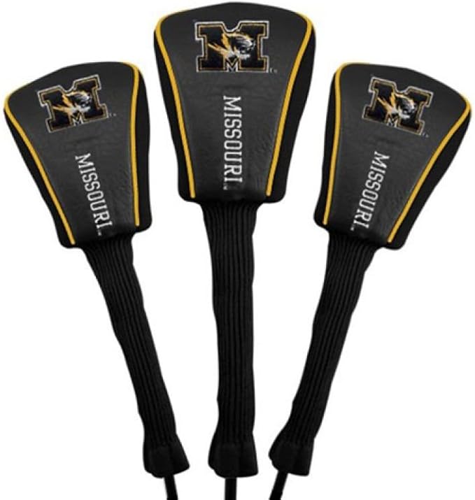 Team Golf NCAA Florida Gators Contour Golf Club Headcovers (3 Count) Numbered 1, 3, & X, Fits Oversized Drivers, Utility, Rescue & Fairway Clubs, Velour Lined for Extra Club Protection