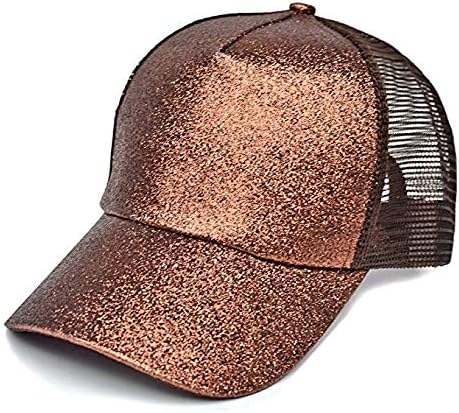 Criss Cross Hat Washed Distressed Baseball Cap Ponytail Hat High Messy Bun Ponycap for Women