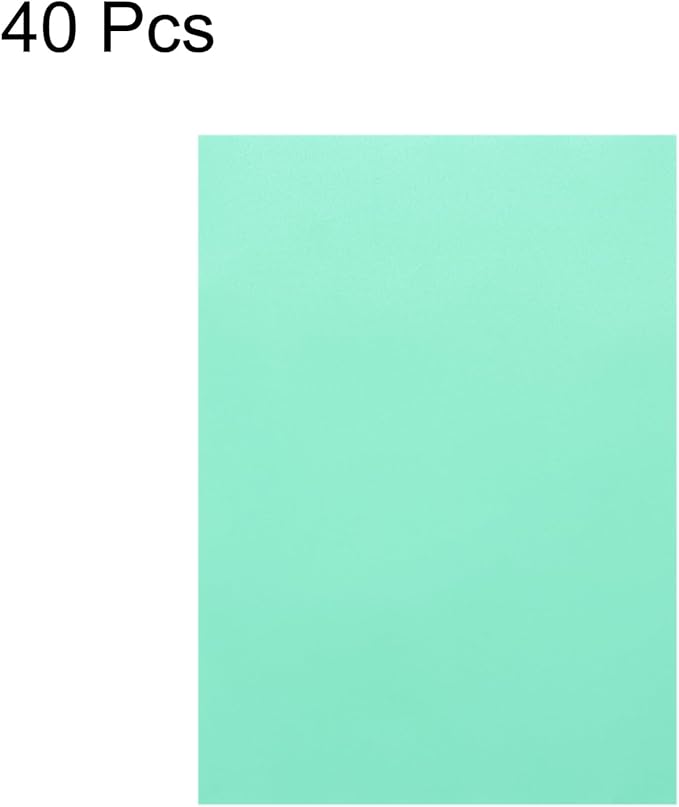 MECCANIXITY Colored Vellum Paper, 40 Sheet Sky Blue Transparency 11.7 x 8.2 - Image 3
