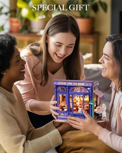 Rolife DIY Miniature House Kit for Adults - Leisure Tea Time