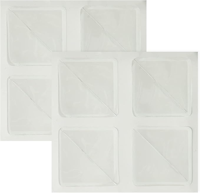 Lineco Acid-Free Archival Polypropylene Mounting Corners, Self Adhesive and - Image 2