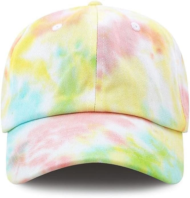 Cotton Baseball Cap Dad Hat – Washed Low Profile Adjustable Hat for Men Women Casual Outdoor Running Golf