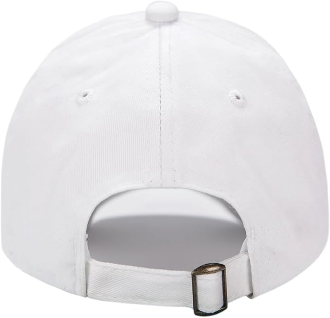 Edoneery Baseball Cap for Kids-Adjustable Washed Cotton Golf Toddler Hat for Boys & Girls