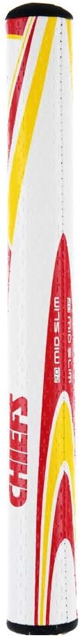 SuperStroke NFL Golf Putter Grip, Mid Slim 2.0, Cross-Traction Control Texture for Max Feel and Comfort