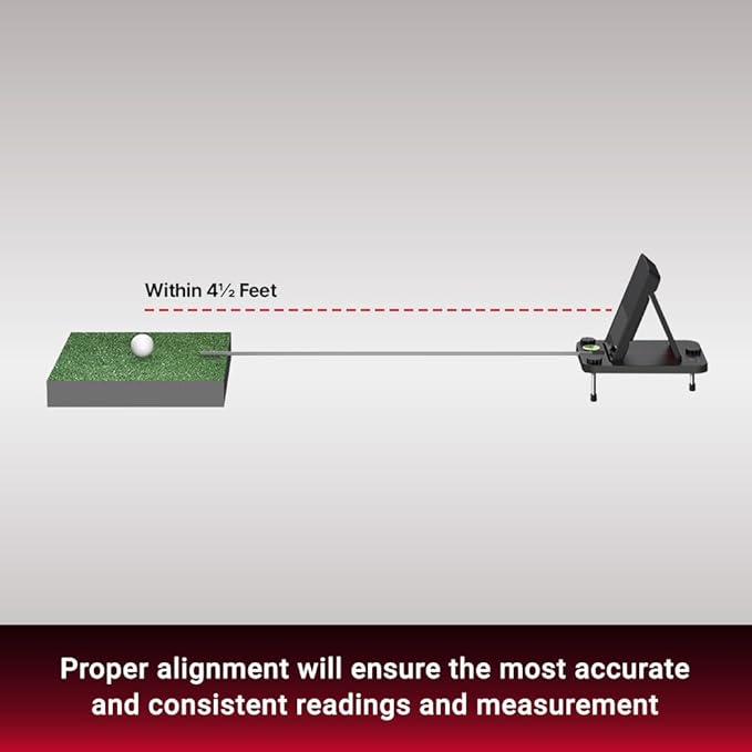 Voice Caddie Alignment & Leveling Stand for SC4/SC4 PRO ┃ Adjustable with Laser