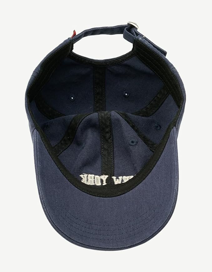 Top Baseball Caps for Women-Men Outdoor Baseball Hats New York Golf Sports Hat Curved-Brim UV Protection