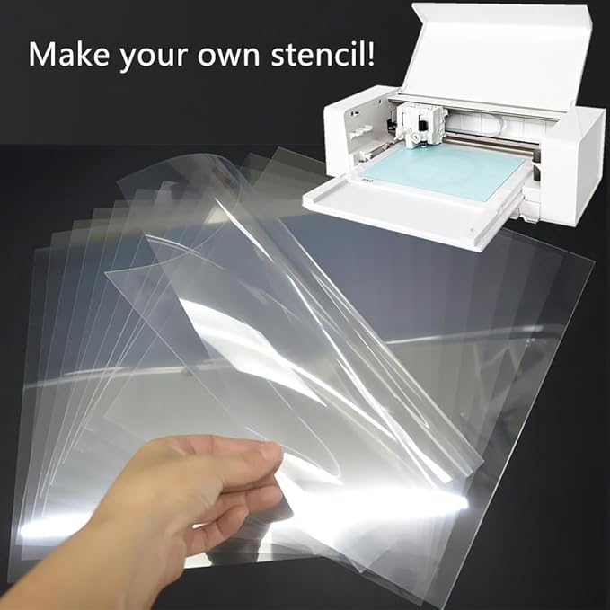 10-Pack 10 mil 12-Inch-by-12-Inch Blank Stencil Sheet - Image 3