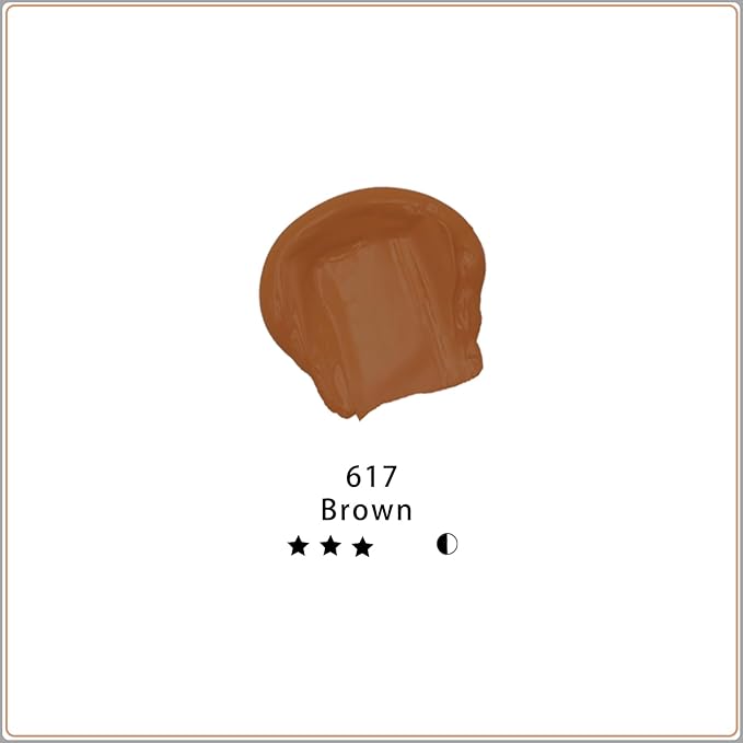 Artecho Brown Acrylic Paint Tubes, Art Craft Paints - Image 2
