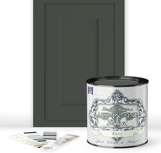ALL-IN-ONE Paint, Durable cabinet and furniture paint. Built in primer and top by HeirloomTraditionsPaint