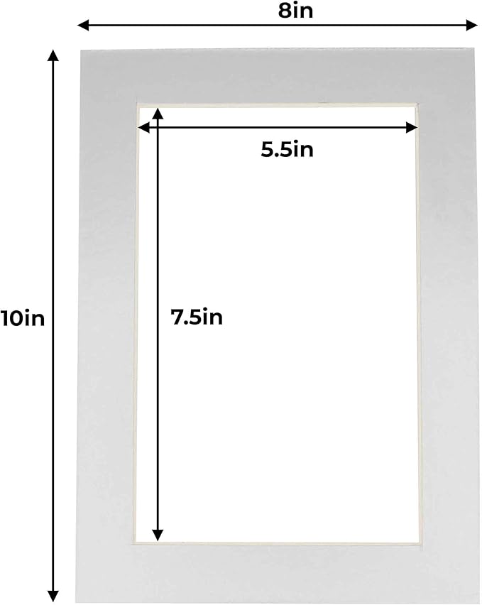 8x10 Mat for 6x8 Photo - Image 3
