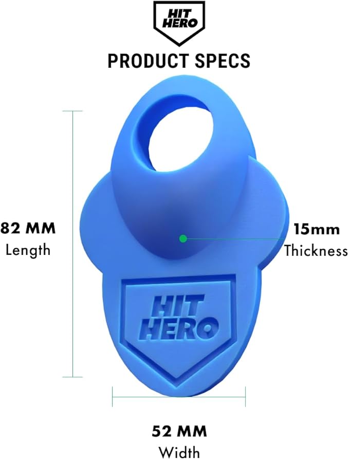 Baseball Thumb Guard, Batters Batting Grip, Finger Guard, Accessory, Batting Protection, Reduce Bat Sting, Hitter, Tool, Bat, Hitting Accessory