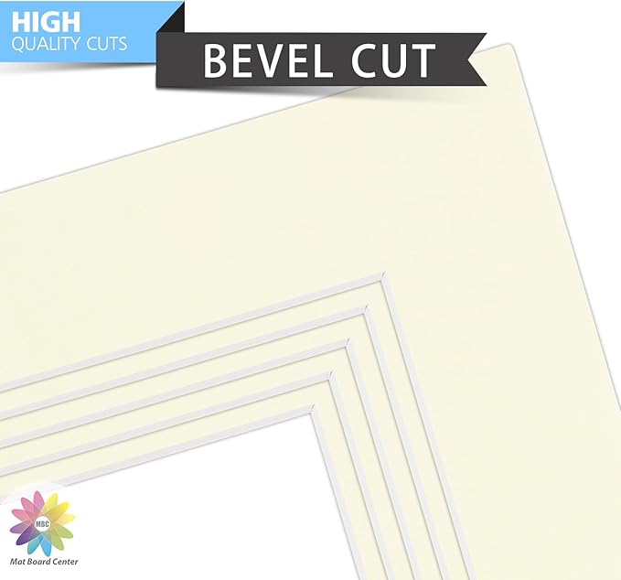 Mat Board Center, 8x10 for 5x7 Ivory Color Mats - Image 4