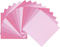 DMiotech 50 Sheets 10x10 Inch Origami Paper Large, 7 Colors Pink Square Origami by DMiotech