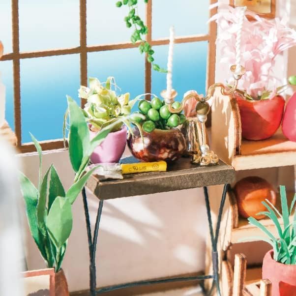 Rolife DIY Miniature Garden House Kit -Emily's Flower Shop (Advanced Level)