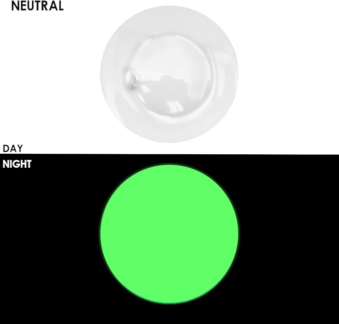 Artecho Glow in the Dark Paint, Neon Neutral Paint Tubes, Art Craft Paints - Image 2