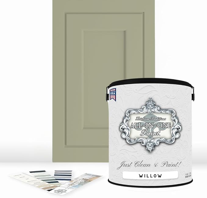 ALL-IN-ONE Paint, Durable cabinet and furniture paint. Built in primer and top by HeirloomTraditionsPaint