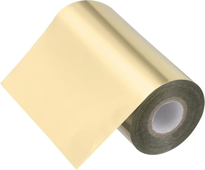 PATIKIL 5"x400Ft Hot Stamping Foil Paper, Heat Transfer Hot Stamping Paper Foil by PATIKIL