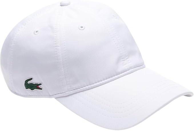 Lacoste Unisex Adult Side Mini Croc Diamond Weave Taffeta Cap